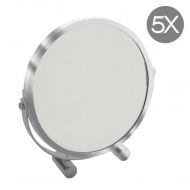 Oglinda cosmetica, Gedy, Monica, rotunda, diametru 17.5 cm, marire 5X
