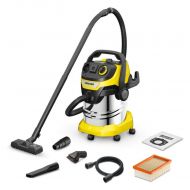 Aspirator umed-uscat Karcher WD 5 P S V-25/5/22 WORKSHOP, 1100 W, 25l, Otel inoxidabil