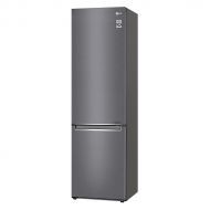 Combina frigorifica, LG, GBP32DSLZN, Total No frost, 384 l, H 203 cm, Door Cooling, clasa E, argintiu