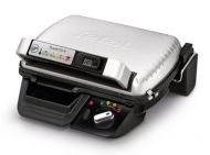 !Gratar electric, Tefal, Super Grill GC451B12, timer digital, placi detasabile, 4 nivele, 2000 W, inox