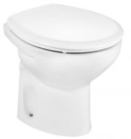Vas wc, Victoria, Roca, iesire in lateral, alb, 35,5x48,5x38,5 cm