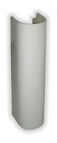 Picior ceramic, pentru lavoar Jika, 19.5x17x67.5 cm, alb