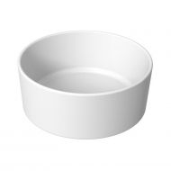 Lavoar ceramic, Jika, Cubito Pure Round, pe blat, diametru 40 cm, alb