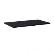 Blat pentru mobilier, Elita, negru mat , Marble Marquina, 80x46x2 cm