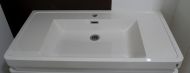Lavoar compozit, Kroner, pentru mobilier Agape, 90x48x14 cm, alb