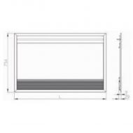 FRONT PANEL WITH GRILL SLI 600 LC0620II