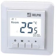 Termostat digital programabil, Delphi, DEL9000, 2 senzori de temperatura (pardoseala si ambient)