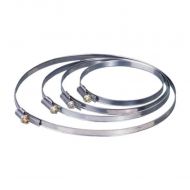 Colier metalic conectare tub ventilatie PVC-AL, Julien Stile, diametru 100 mm