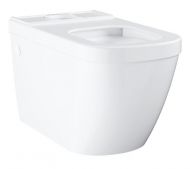 Vas WC, Grohe, Euro, pentru rezervor pe vas, evacuare laterala, 37.4x67x40 cm, alb