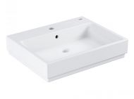 Lavoar ceramic, Grohe, Cube, 60x49x12.5 cm, alb