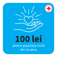 Donatie Crucea Rosie - Ucraina, 100 lei