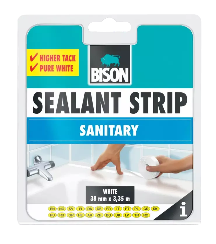 Banda de etansare sanitara Bison Sealant Strip Sanitary 38mm x 3,35m