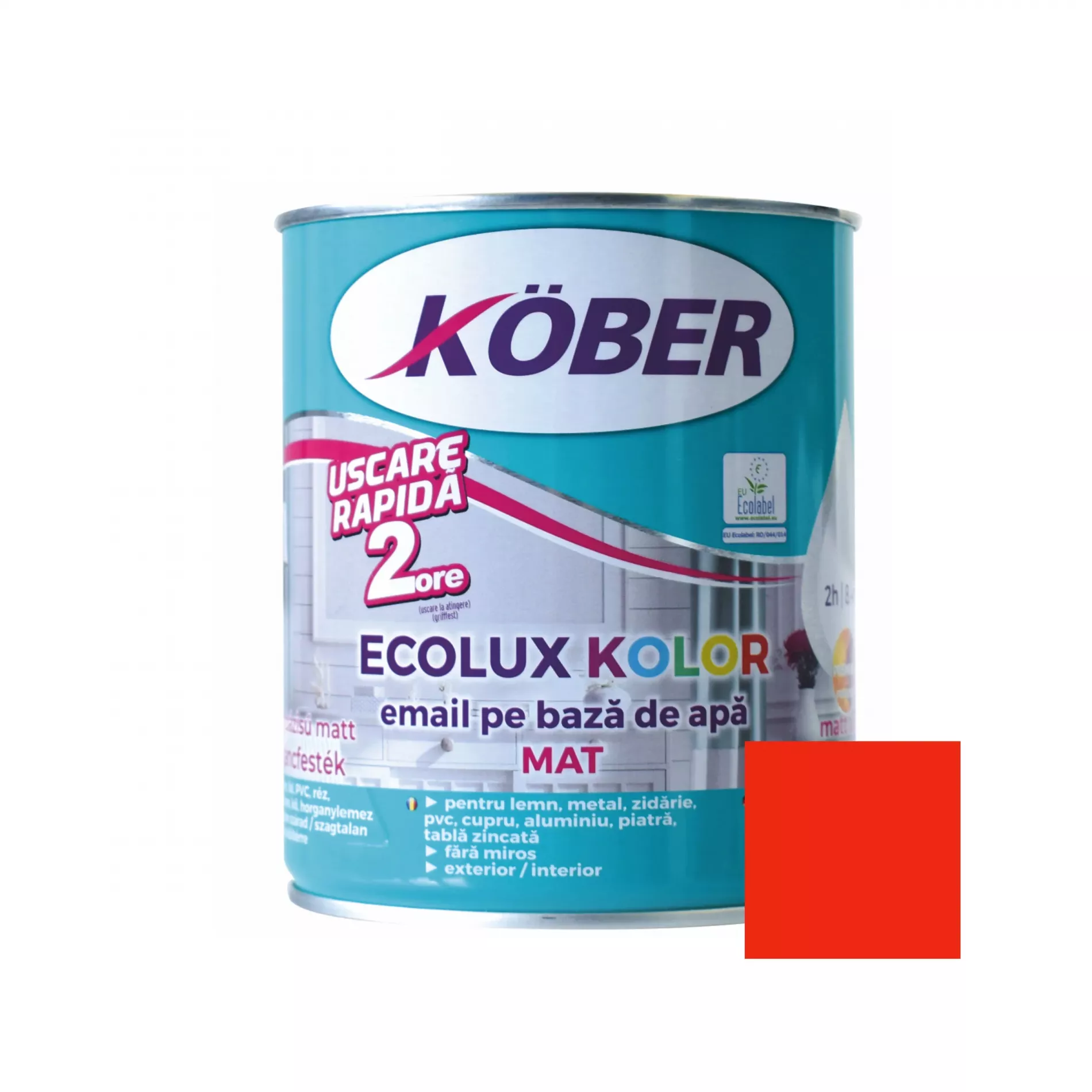 Email Ecolux Kolor Pur V823028M 0,6L Köber