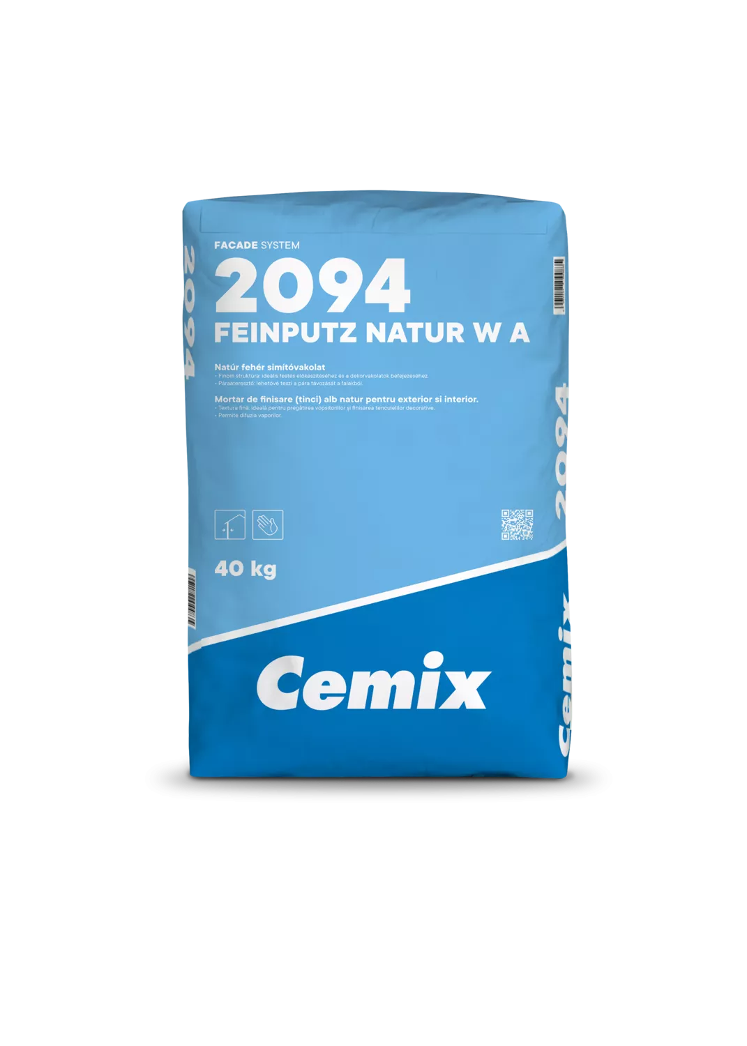 Tinci pentru exterior Cemix FEINPUTZ NATUR W A 40kg
