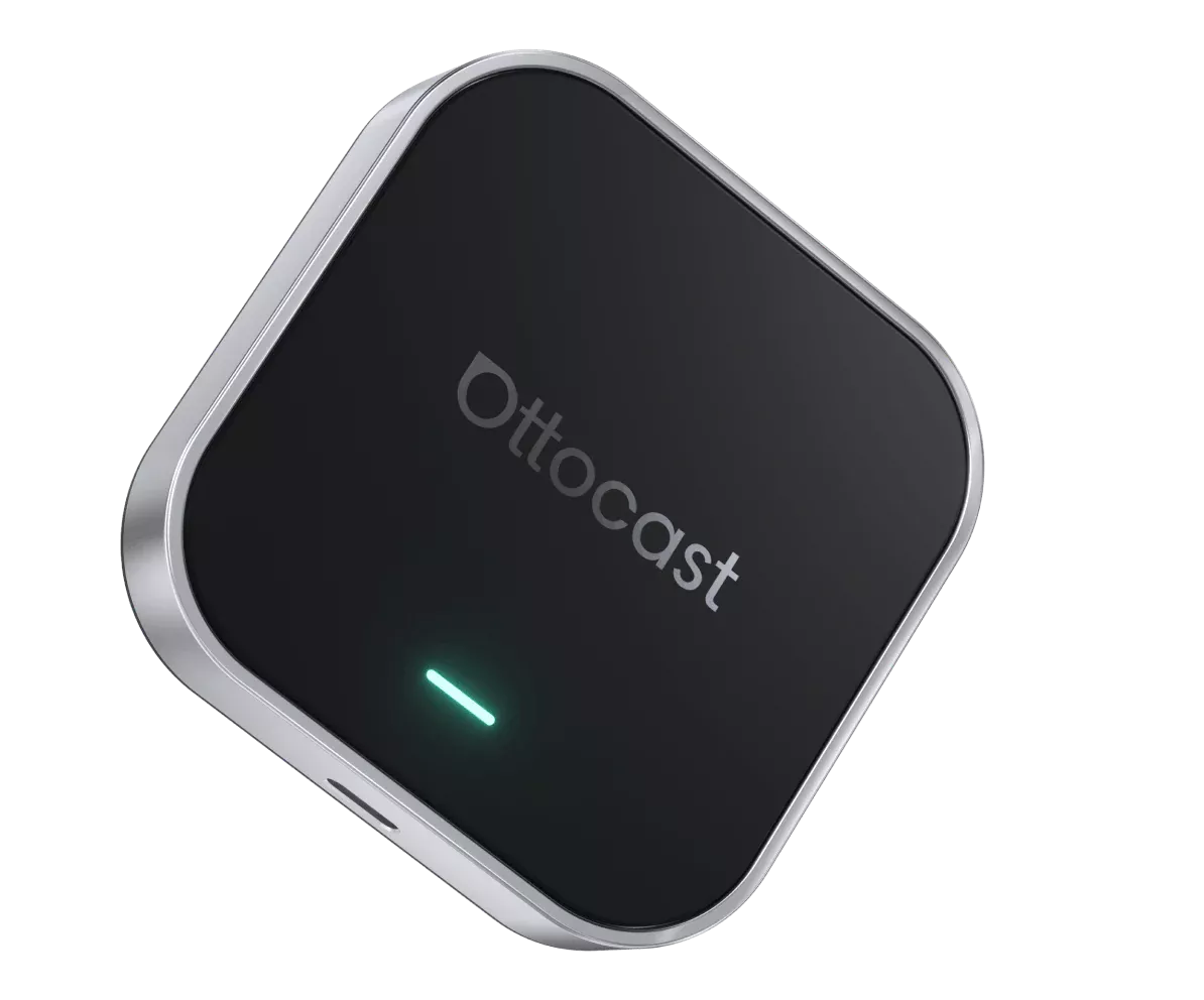 美品☆Ottocast★OttobAibox E2★ Adaptor multimedia Ottocast E2 3-in-1 Wireless CarPlay & And