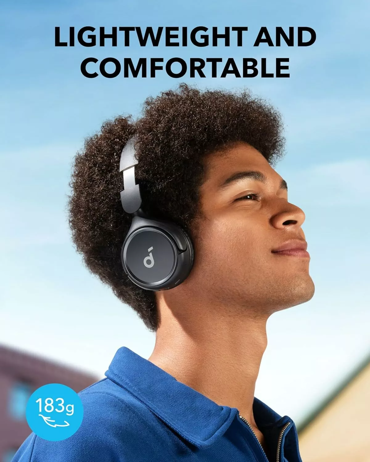 Casti wireless Casti Wireless On-Ear Anker Soundcore H30i, D...