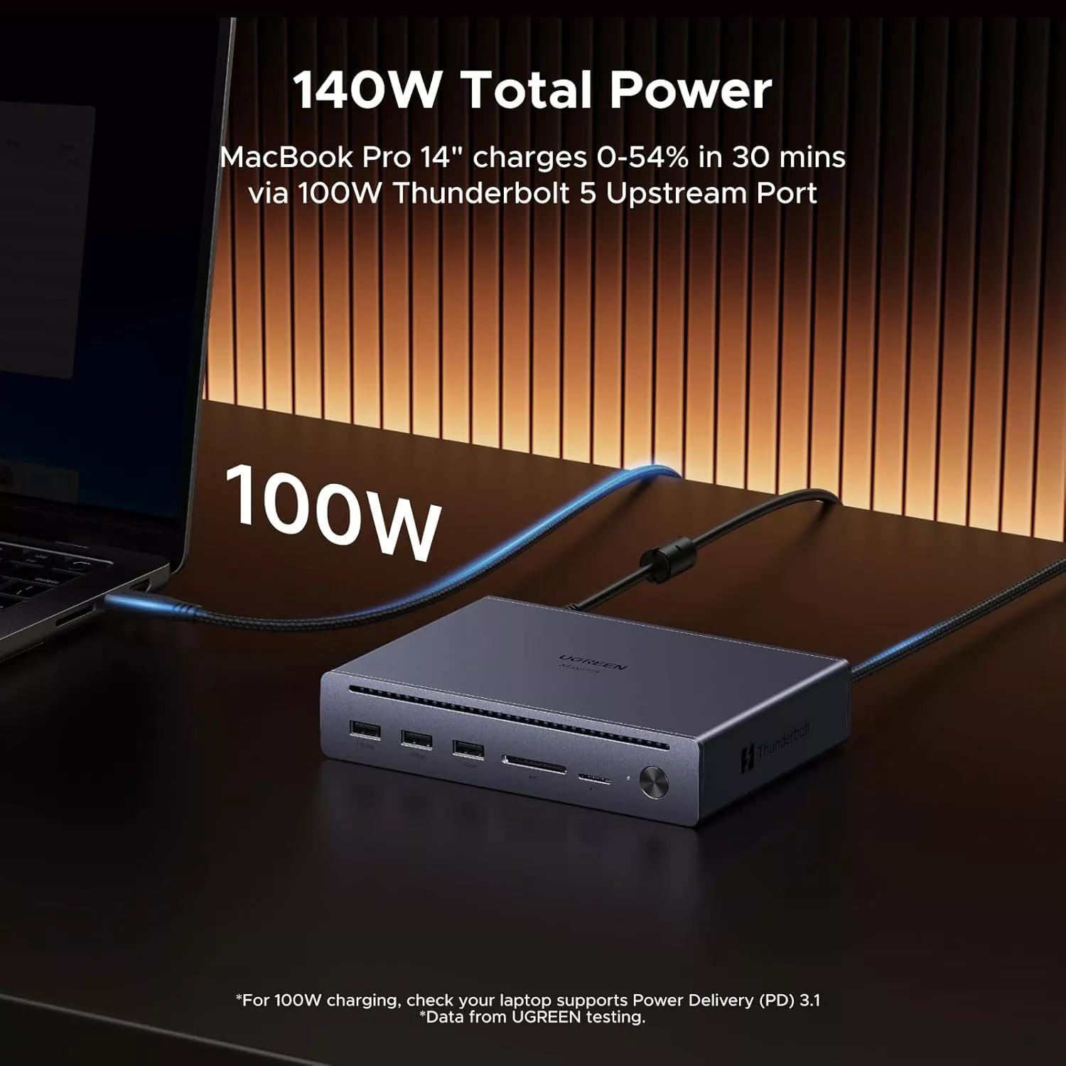 Docking Station UGREEN 10-in-1 Thunderbolt 5 Revodok Maxidok