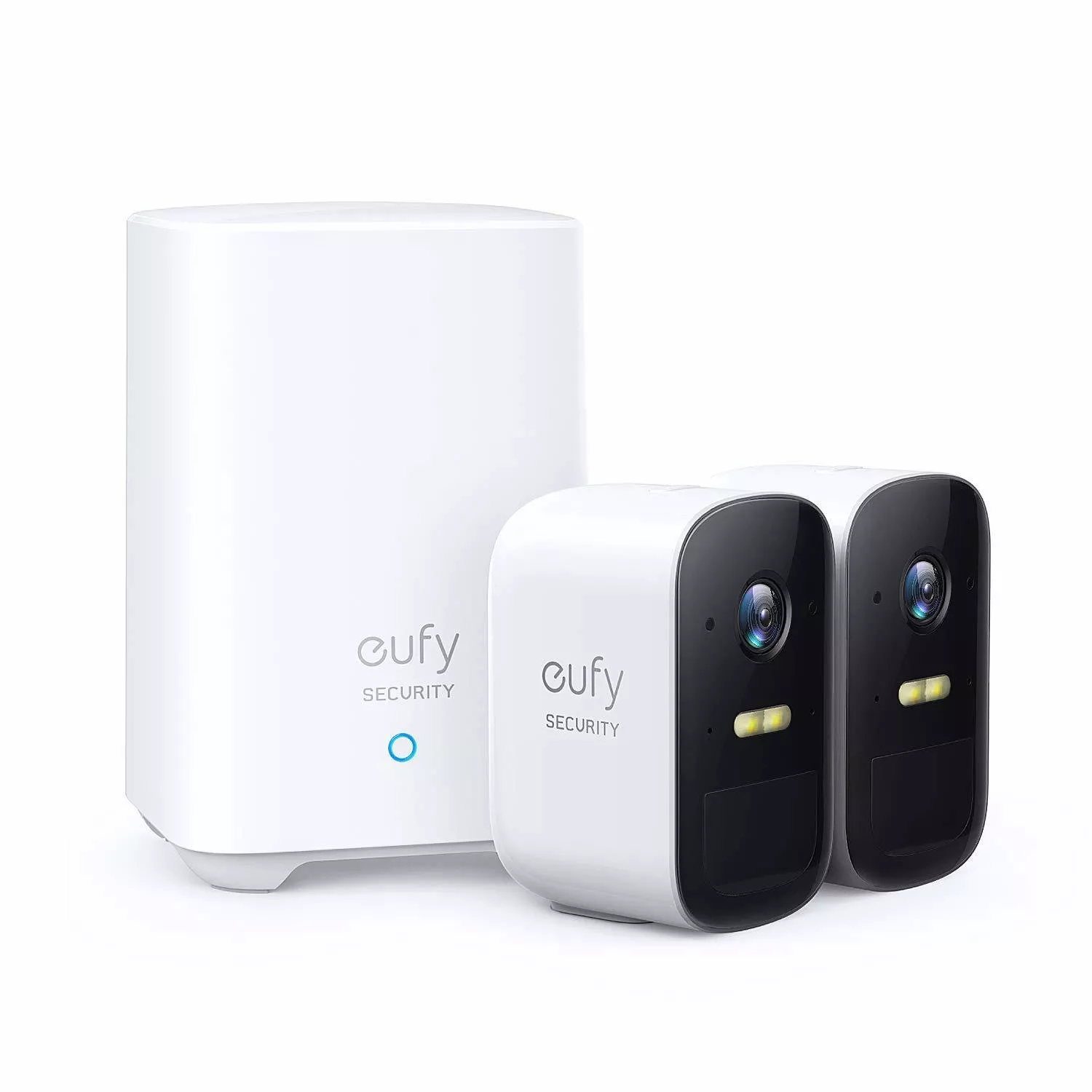 Kit supraveghere video eufyCam 2C Security wireless, HD 1080p, IP67, Nightvision, 2 camere video