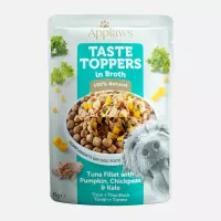 Applaws Dog plic Taste Toppers Ton & Legume în supă 85g