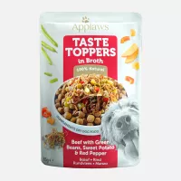 Applaws Dog plic Taste Toppers Vită & Legume în supă 85g