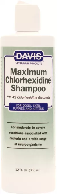 Davis Șampon Maximum Chlorhexidine 4%, 355 ml