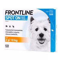 Frontline Spot-On Dog S (2 - 10 kg) x 3 pipete