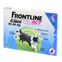 Frontline Tri-Act M (10 - 20 kg) x 3 pipete