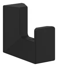 Agatatoare Grohe Selection Cube, pe perete, metal, mat, negru, 102273KF00