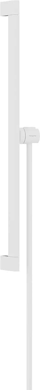 Bara dus Hansgrohe Unica E, 660 mm, universala, suport/furtun, mat, alb, 24404700