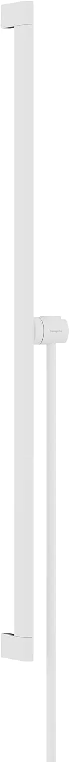 Bara dus Hansgrohe Unica E, 950 mm, universala, suport/furtun, mat, alb, 24403700