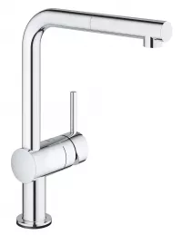 Baterie de bucatarie Grohe Minta Touch 31360001, 3/8'', touch-control pipa inalta, dux extrabil, cartus ceramic, pivotanta, crom