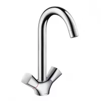 Baterie bucatarie Hansgrohe Logis, inalta, tip C, crom, 71280000