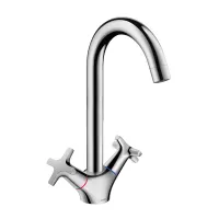 Baterie bucatarie Hansgrohe Logis M32, inalta, tip C, crom, 71283000