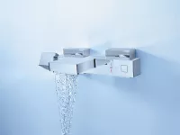Baterie cada Grohe Grohtherm Cube 34497000, 1/2'', termostat, waterfall, anti-oparire, crom