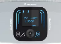 Boiler Ariston VELIS EVO Plus 100 EU, electric, 100 l, 2x1500 W, 8 bar, display LCD, protectie, alb