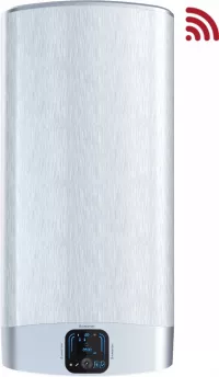 Boiler Ariston VELIS EVO WiFi 100 EU, electric, 100 l, WIFI, 2x1500 W, 8 bar, display LCD, protectie, alb