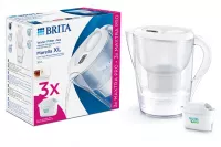 Cana filtrare apa Brita Marell XL Memo, 3.5 l, filtru 150 l, 3 filtre, plastic, alb, 1052782
