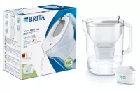 Cana filtrare apa Brita Style LED XL, 3.6 l, filtru 150 l, plastic, gri, 1052803