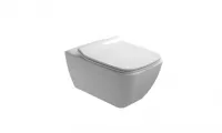Capac WC Gala Emma Square 5164901, slim, softclose, duroplast, alb