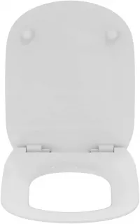 Capac WC Ideal Standard Tesi, SoftClose, Slim, duroplast, alb, T352701