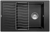 Chiuveta bucatarie Blanco Elon XL 6, silgranit, 780 x 500 mm, pe blat, negru, 525883