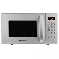 Cuptor cu microunde Daewoo KOR-91RBS-1, 23 l, 900 W, Display, Touch, 11 programe, Grill, Timer, decongelare, crom