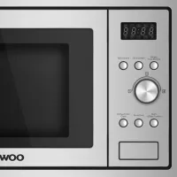 Cuptor cu microunde incorporabil Daewoo KOC-25X-1, 25 l, 900 W, Display, 8 programe, Grill, inox