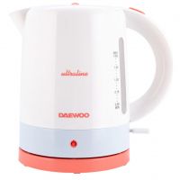 Fierbator Daewoo DK2000U, 2200 W, 1.5 l, filtru, indicator luminos, protectie, alb