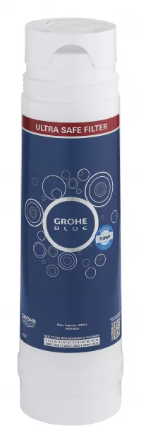 Filtru Grohe Blue Ultrasafe 40575001, 3000 L, 6 luni, eliminare bacterii