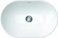 Lavoar Duravit D-Neo 2372600070, 600 x 400 mm, montare pe blat, ceramica sanitara, alb