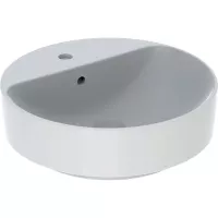 Lavoar Geberit Variform Round 500.769.01.2, 450 mm, montare pe blat, ceramica sanitara, alb