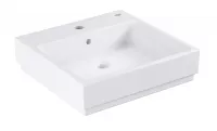 Lavoar Grohe Cube Ceramic, pe blat, 500 x 490, PureGuard, alb, 3947800H