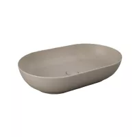 Lavoar Rak Ceramics Feeling, pe blat, 550 x 350 mm, bej, FEECT5500514A