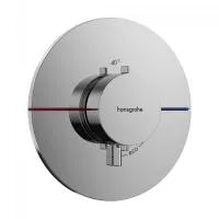 Mixer incastrat Hansgrohe ShowerSelect Comfort, termostat, necesita valva, crom, 15559000